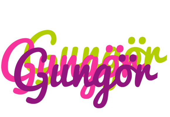 Gungör flowers logo