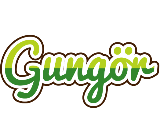 Gungör golfing logo