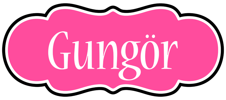 Gungör invitation logo