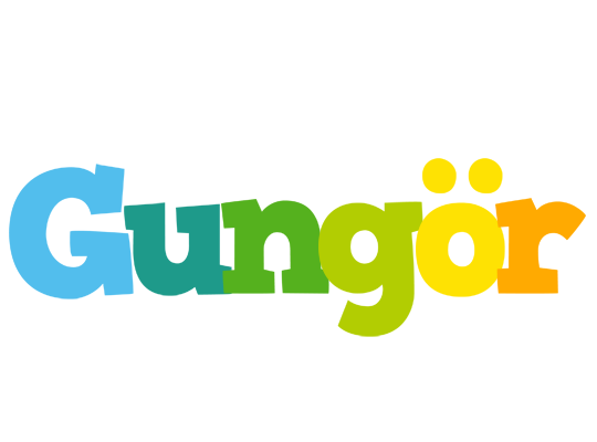 Gungör rainbows logo