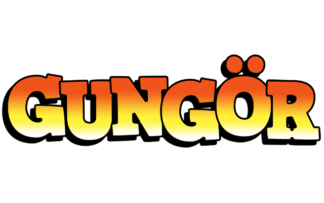 Gungör sunset logo