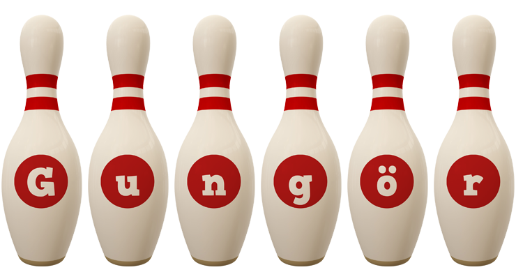 Gungör bowling-pin logo