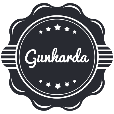 Gunharda badge logo
