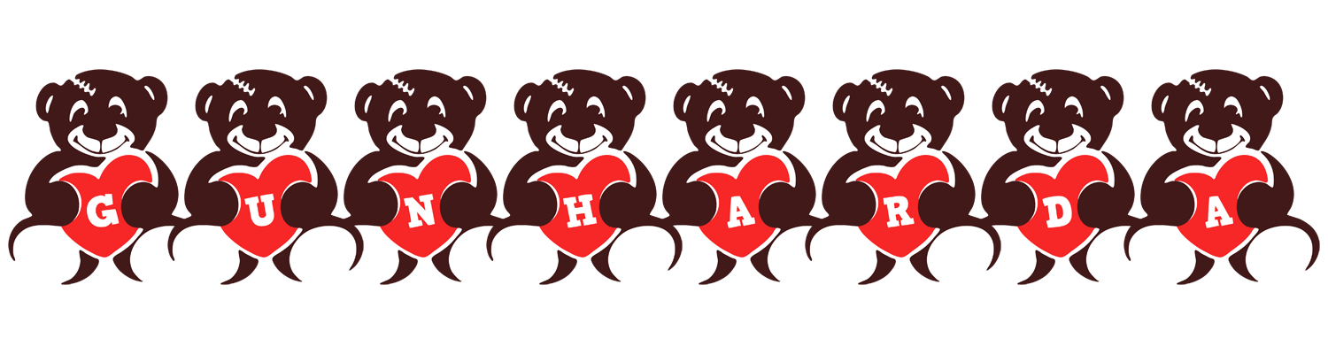 Gunharda bear logo