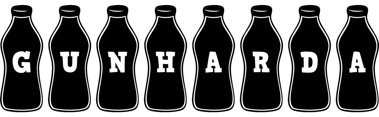 Gunharda bottle logo