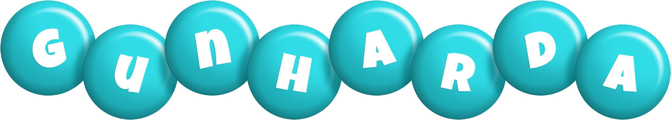 Gunharda candy-azur logo