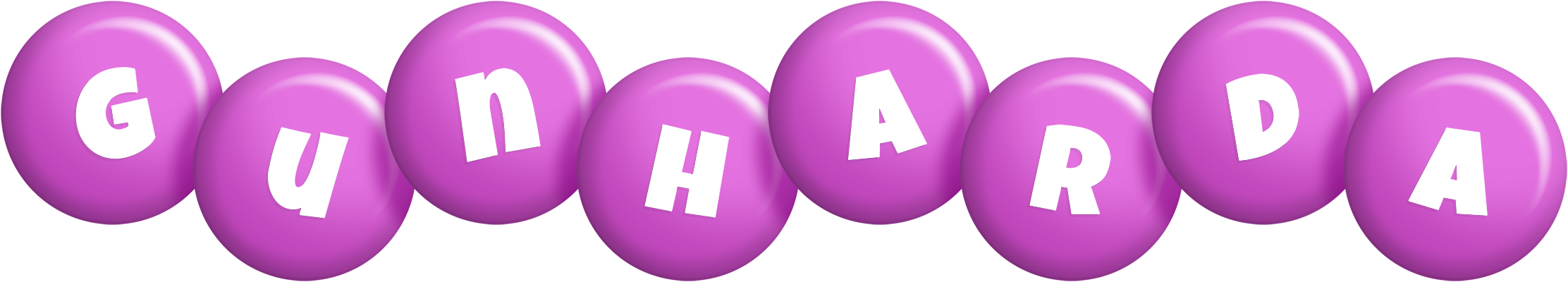 Gunharda candy-purple logo