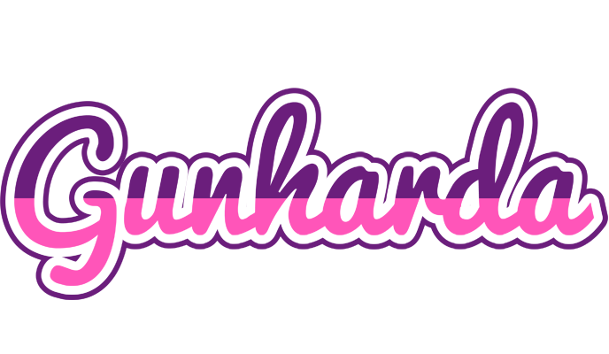 Gunharda cheerful logo