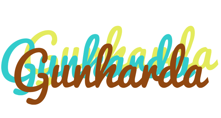 Gunharda cupcake logo
