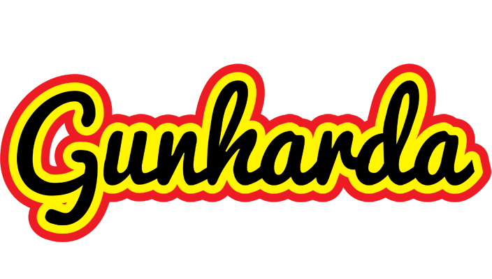 Gunharda flaming logo