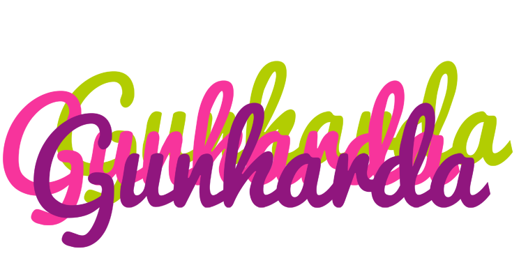 Gunharda flowers logo