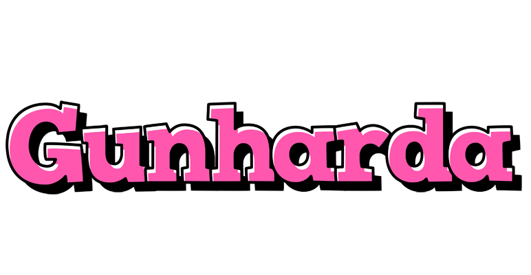 Gunharda girlish logo