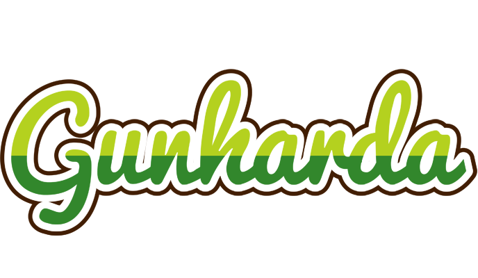 Gunharda golfing logo