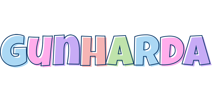 Gunharda pastel logo