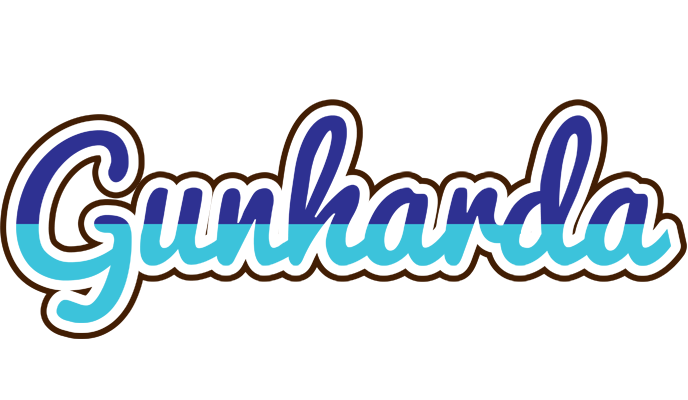 Gunharda raining logo