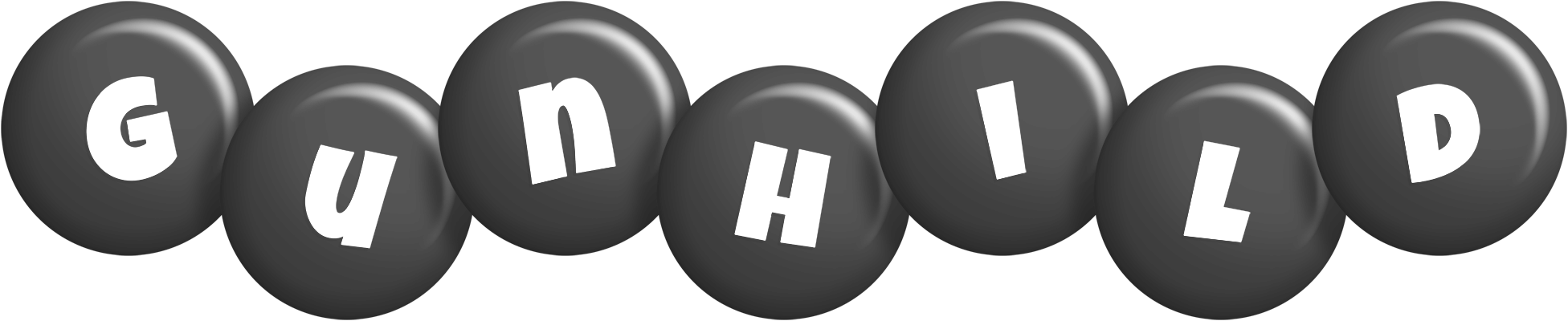 Gunhild candy-black logo