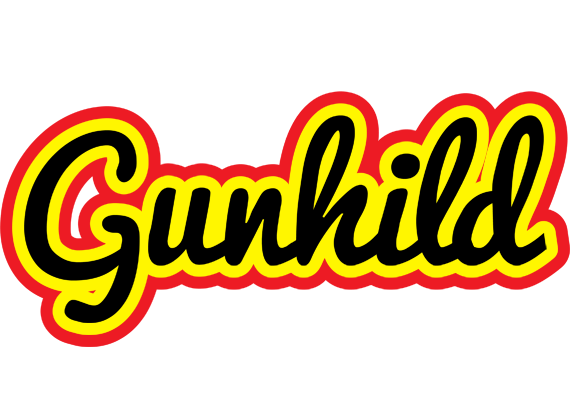 Gunhild flaming logo
