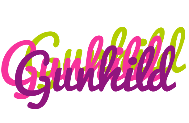 Gunhild flowers logo