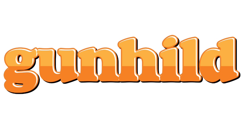 Gunhild orange logo