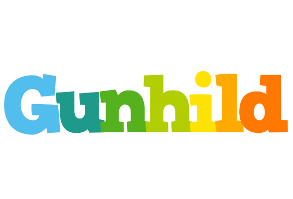 Gunhild rainbows logo