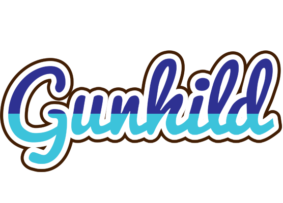 Gunhild raining logo