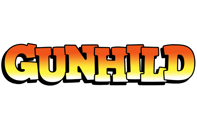 Gunhild sunset logo