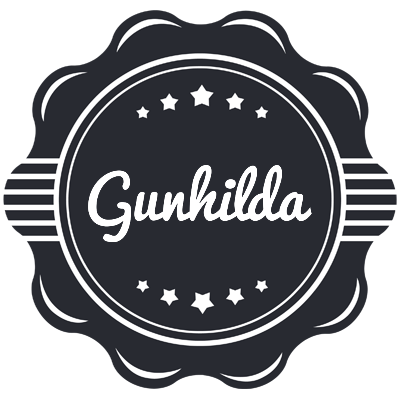 Gunhilda badge logo