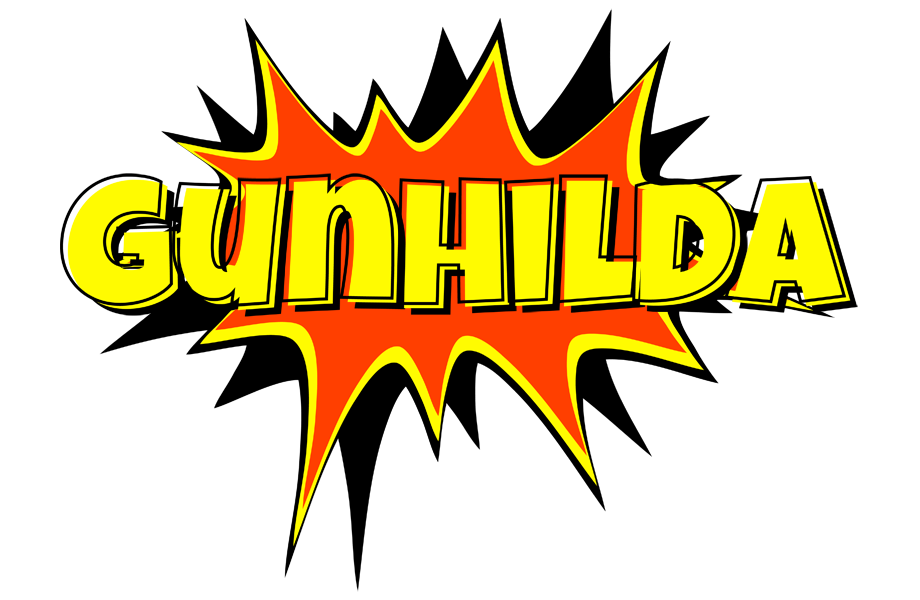 Gunhilda bazinga logo