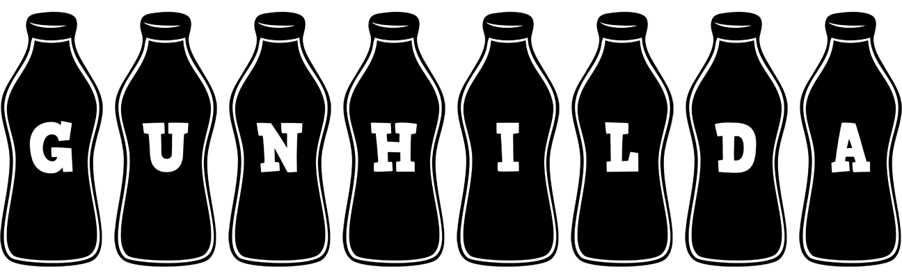 Gunhilda bottle logo
