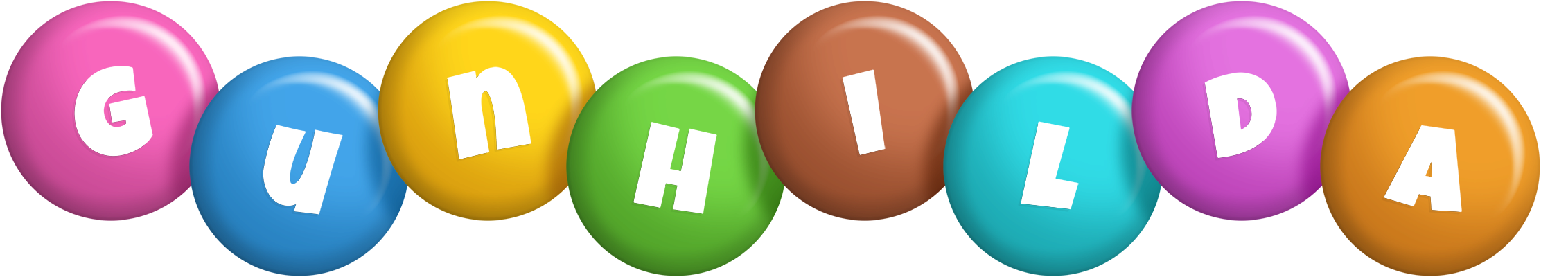 Gunhilda candy logo