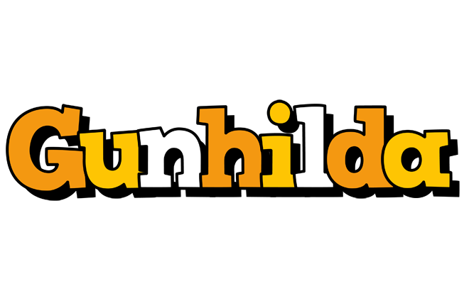 Gunhilda cartoon logo