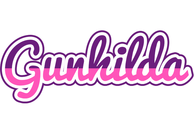 Gunhilda cheerful logo
