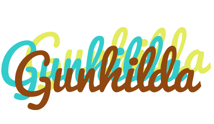 Gunhilda cupcake logo