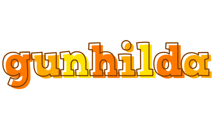 Gunhilda desert logo