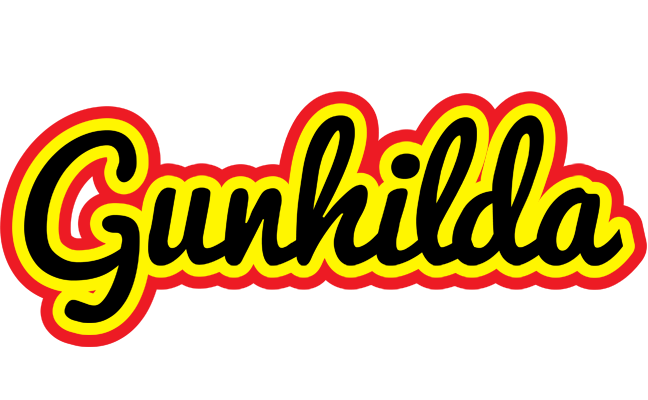 Gunhilda flaming logo