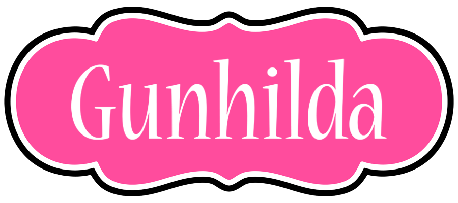 Gunhilda invitation logo