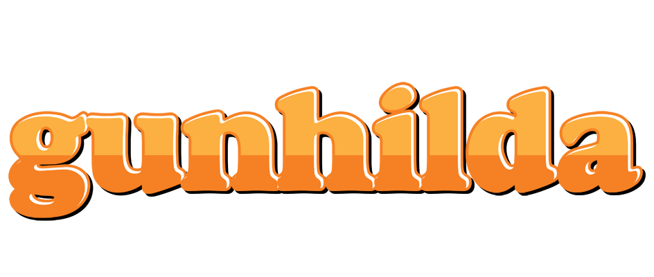 Gunhilda orange logo