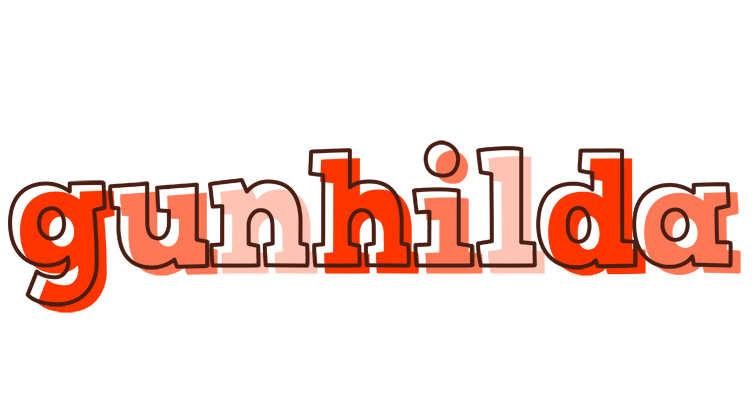 Gunhilda paint logo