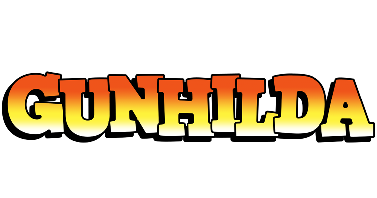 Gunhilda sunset logo
