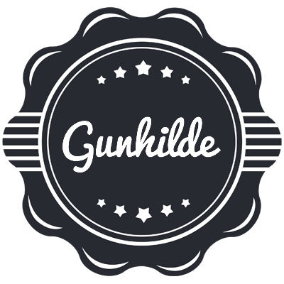 Gunhilde badge logo