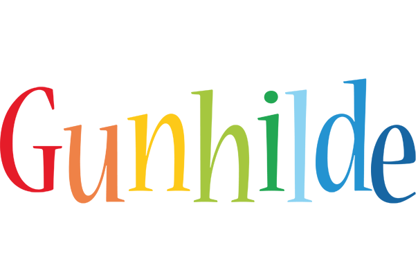 Gunhilde birthday logo