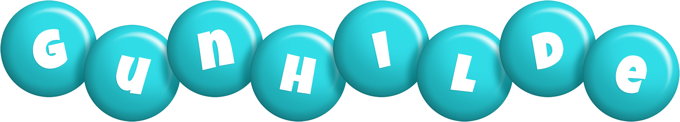 Gunhilde candy-azur logo