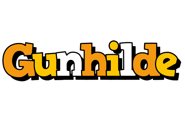 Gunhilde cartoon logo