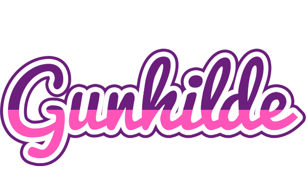 Gunhilde cheerful logo