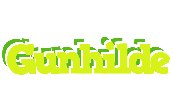 Gunhilde citrus logo