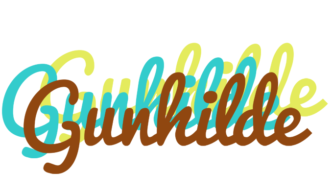 Gunhilde cupcake logo