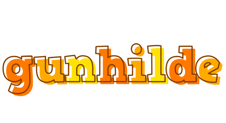 Gunhilde desert logo