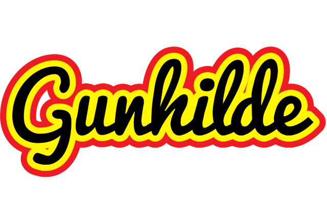 Gunhilde flaming logo