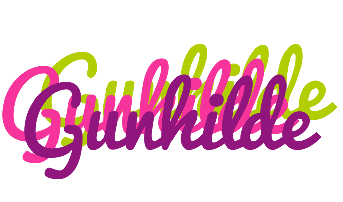 Gunhilde flowers logo