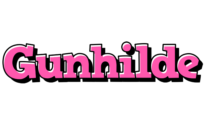 Gunhilde girlish logo